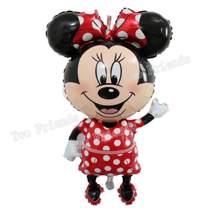 112cm Giant Mickey Minnie Mouse Balloon Cartoon Foil Birthday Party Balloon children Birthday Party Decorations kids 1