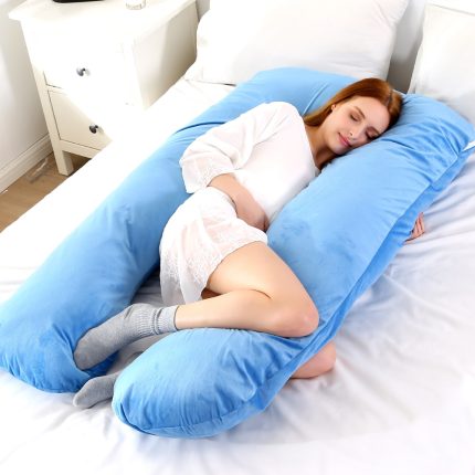 116x65cm Pregnant Pillow for Pregnant Women Cushion for Pregnant Cushions of Pregnancy Maternity Support Breastfeeding for 1