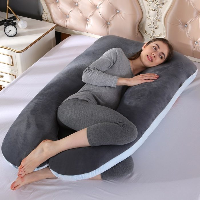 116x65cm Pregnant Pillow for Pregnant Women Cushion for Pregnant Cushions of Pregnancy Maternity Support Breastfeeding for 3
