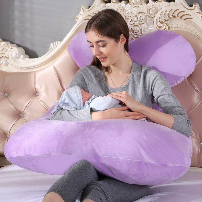 116x65cm Pregnant Pillow for Pregnant Women Cushion for Pregnant Cushions of Pregnancy Maternity Support Breastfeeding for 5