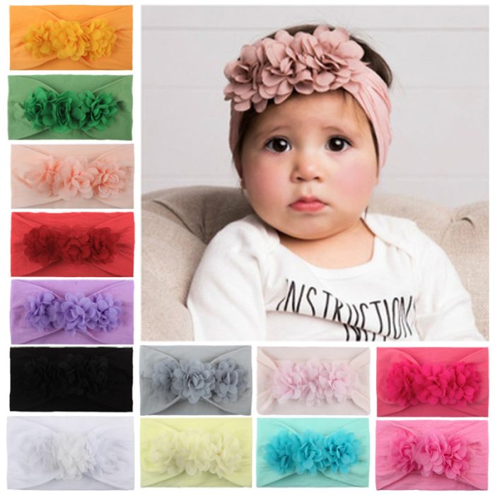 2pcs/set newborn  baby headbands