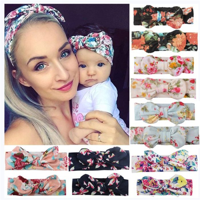 2pcs/set newborn  baby headbands