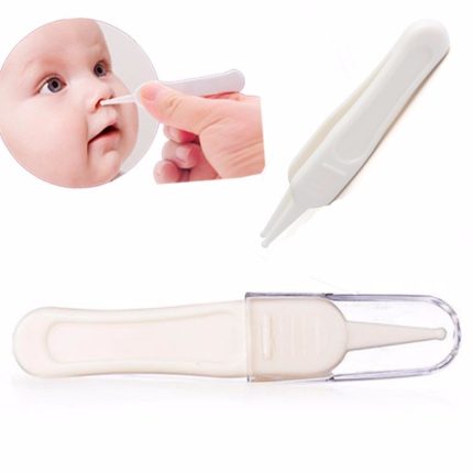 2pcs Baby Safe Cleaning Tweezers New Baby Care Tool Infant Safety Ear Forceps Plastic Newborn Digging