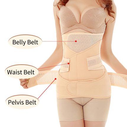 3in1 Belly Abdomen Pelvis Postpartum Belt Body Recovery Belly Slim after childbirth Waist delivery after Waist 1