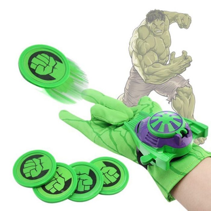 Avengers spiderman gloves wrist transmitter