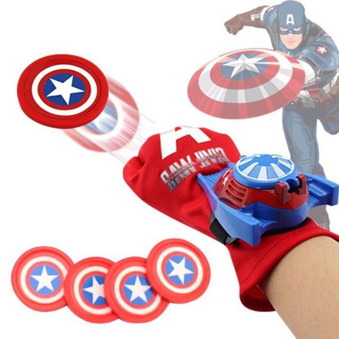 Avengers spiderman gloves wrist transmitter