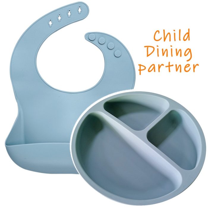 Baby plates with suction