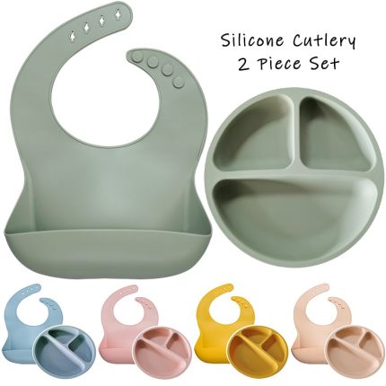 Baby plates with suction