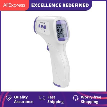 Baby Forehead Non Contact Temperature Sensor Gun Meter Digital LED Infrared Electric Clinical Thermometer Children Adult