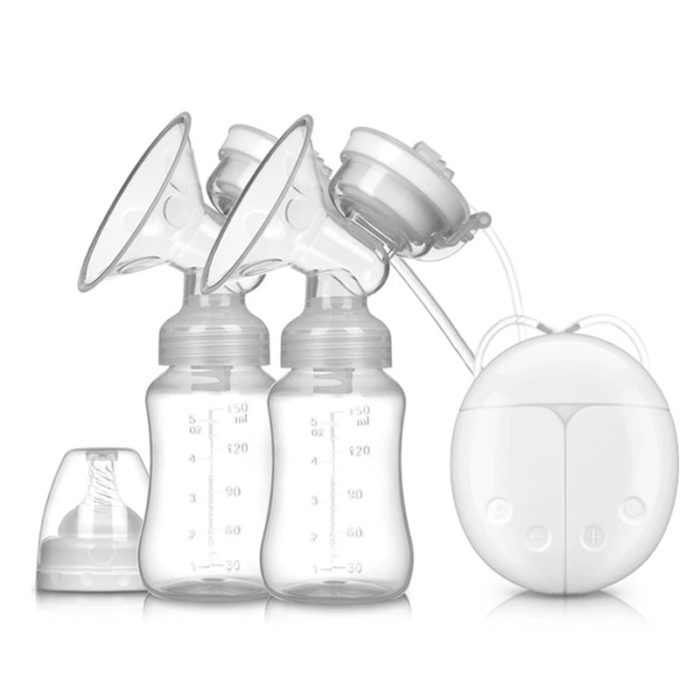 Double Bilateral Electric Breast Pump Milker Suction Large Automatic Massage Postpartum Milk Maker Bebes Accesorios 2