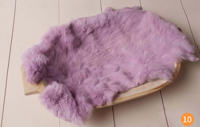 Rabbit fur for newborn  baby