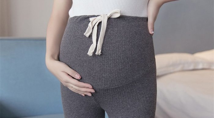 Maternity Pants Soft Slim Adjustable Waist Pregnant Women Leggings Pregnancy Clothes Pants Ropa Mujer Embarazada Premama 2