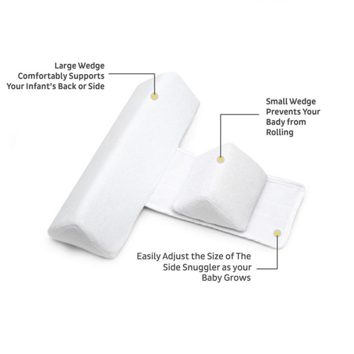 Newborn Baby Shaping Styling Pillow Anti rollover Side Sleeping Pillow Triangle Infant Baby Positioning Pillow For 2