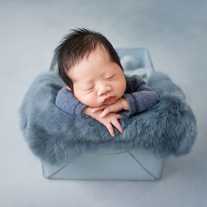 Rabbit fur for newborn  baby