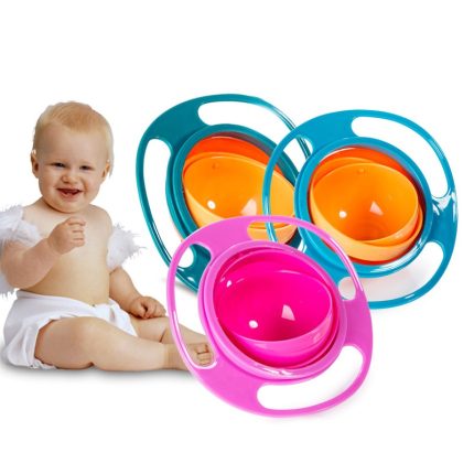Universal Gyro Training Bowl Practical Design Children Rotary Balance Novelty 360 Degrees Rotate Spill Proof Baby 1