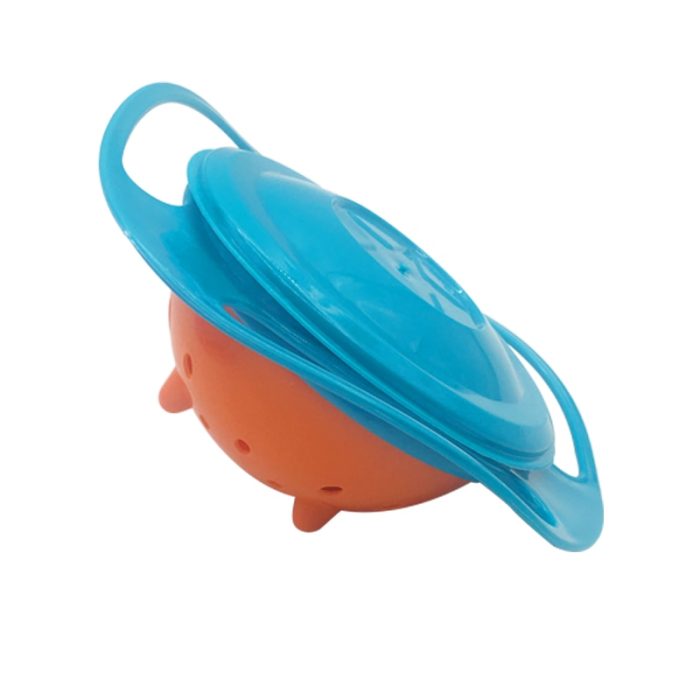 Universal Gyro Training Bowl Practical Design Children Rotary Balance Novelty 360 Degrees Rotate Spill Proof Baby 3