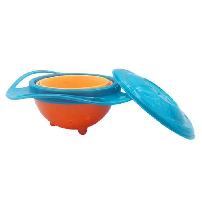 Universal Gyro Training Bowl Practical Design Children Rotary Balance Novelty 360 Degrees Rotate Spill Proof Baby 4