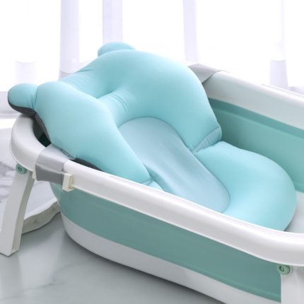 Baby bathtub pad floating tub set cushion