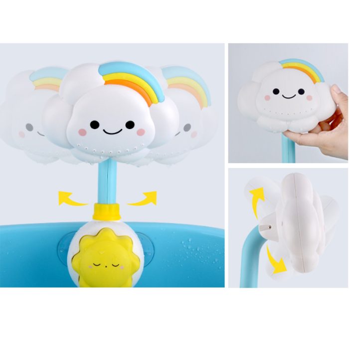 Cloud model baby shower faucet