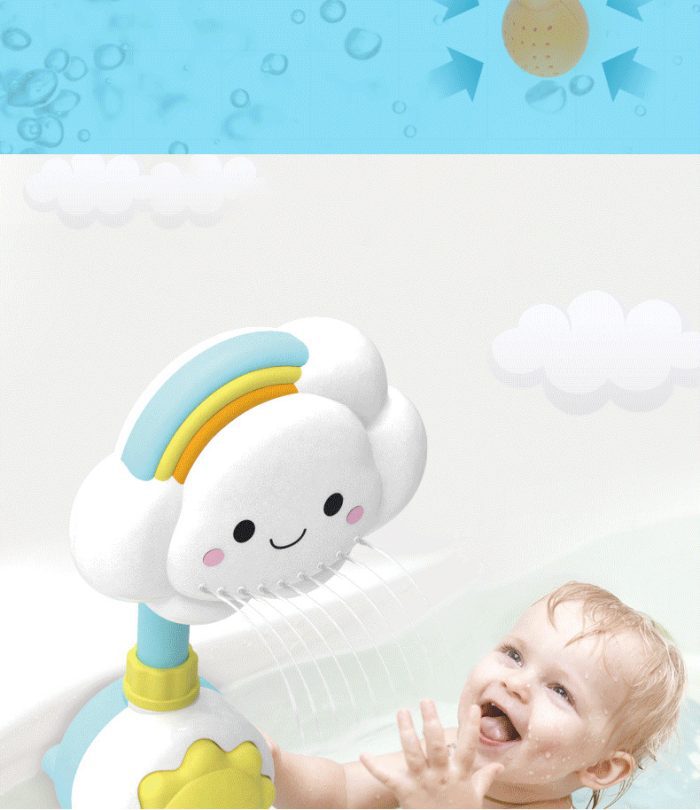 Cloud model baby shower faucet