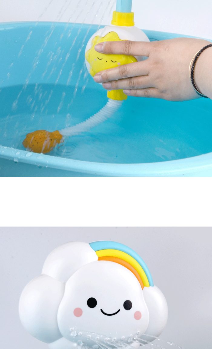 Cloud model baby shower faucet