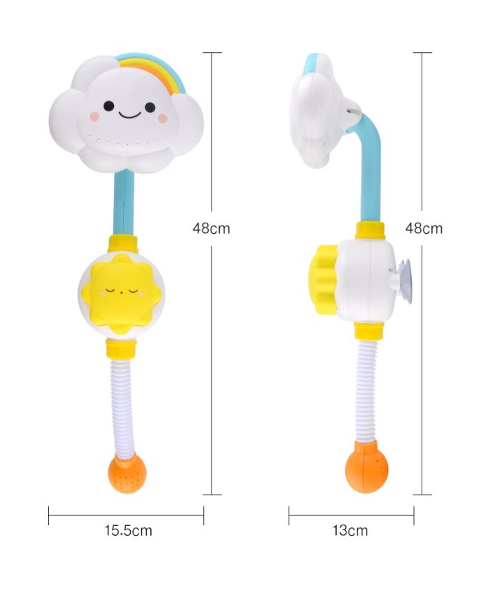 Cloud model baby shower faucet