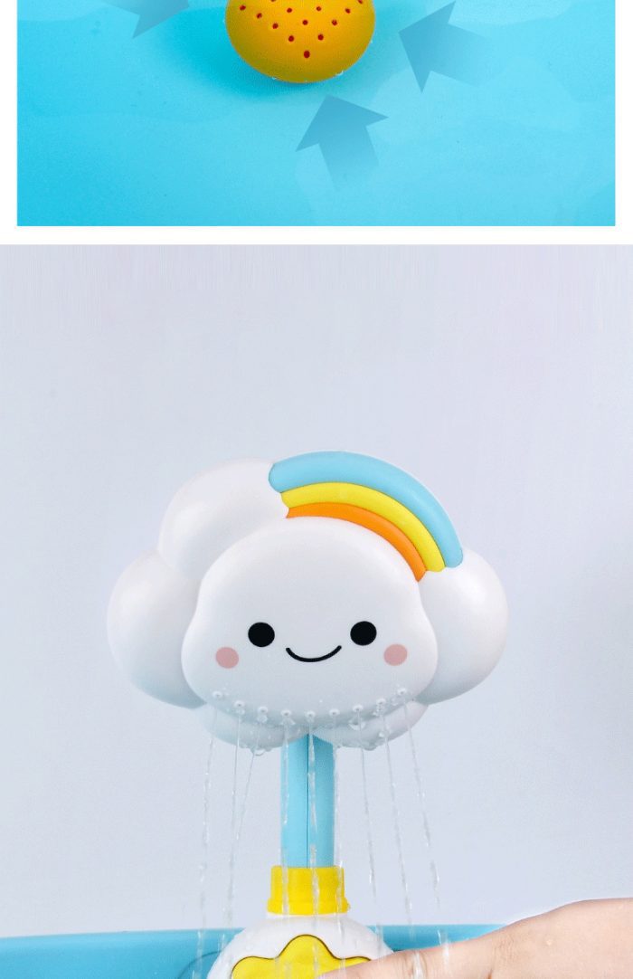 Cloud model baby shower faucet