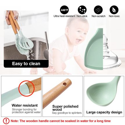 Eco-friendly spatula set
