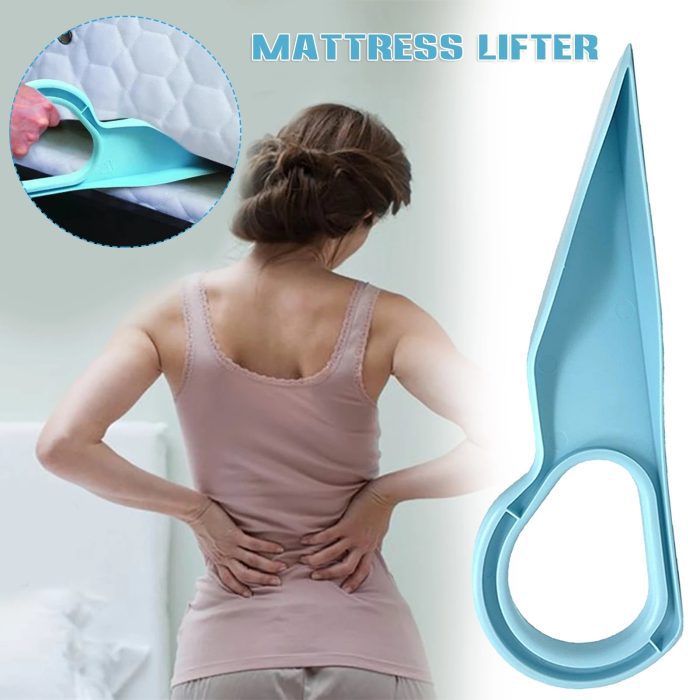 Ergonomic mattress lifter