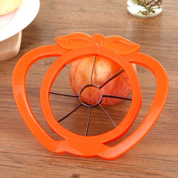 Assist apple slicer