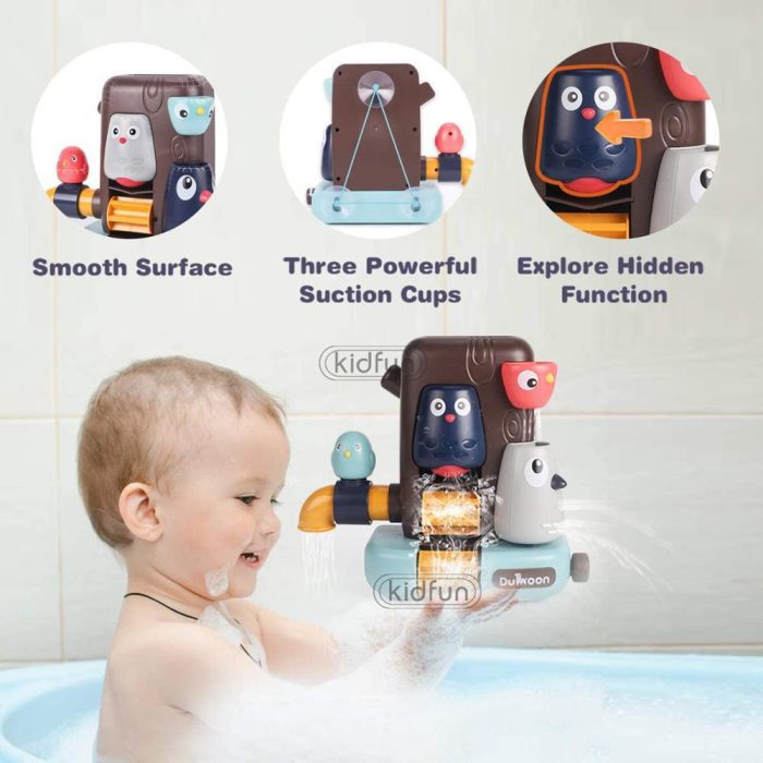 Baby bath toys for kids baby shower toys elephant bird water spray toy for kids swim