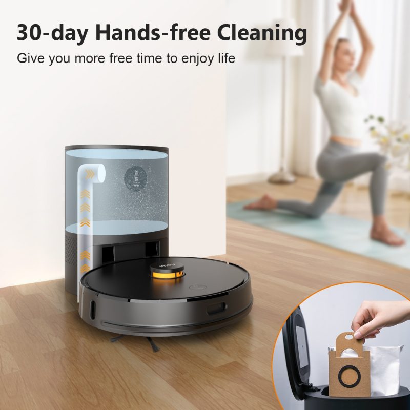 IMOU Robotic Selfempty Vacuum Cleaner In Mother Shop
