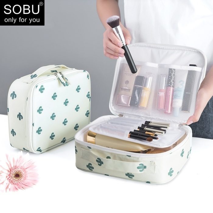 Outdoor girl makeup bag women cosmetic bag women toiletries organizer waterproof female storage make up cases