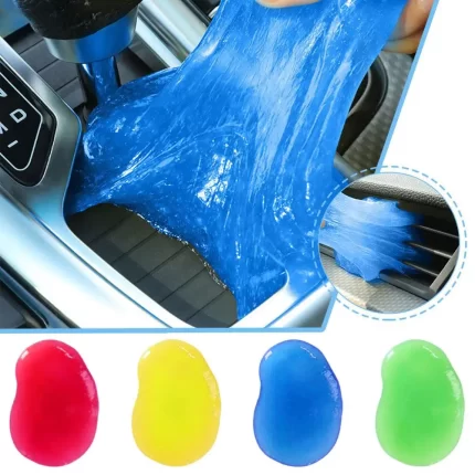 Pc car cleaning gel reusable keyboard cleaner gel multiuse automobile slime removal gel dirt tool cleaner